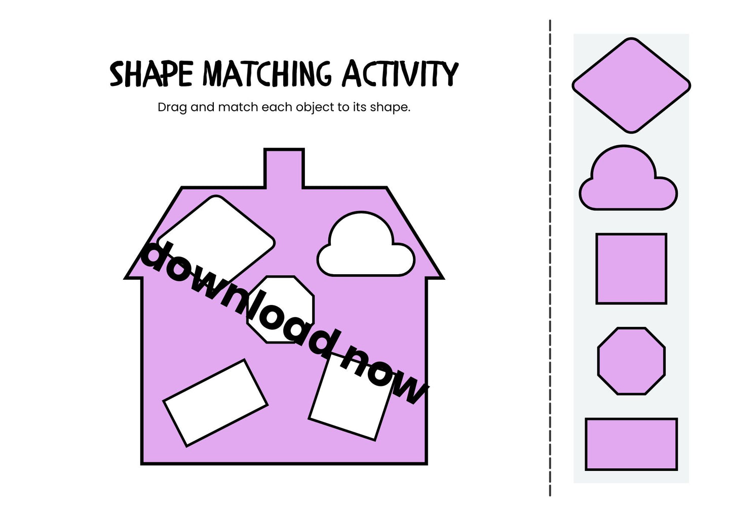 Matching shape