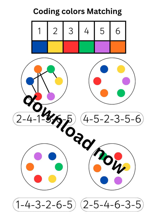 Code and match colors
