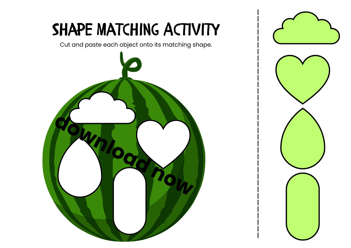 Matching shape