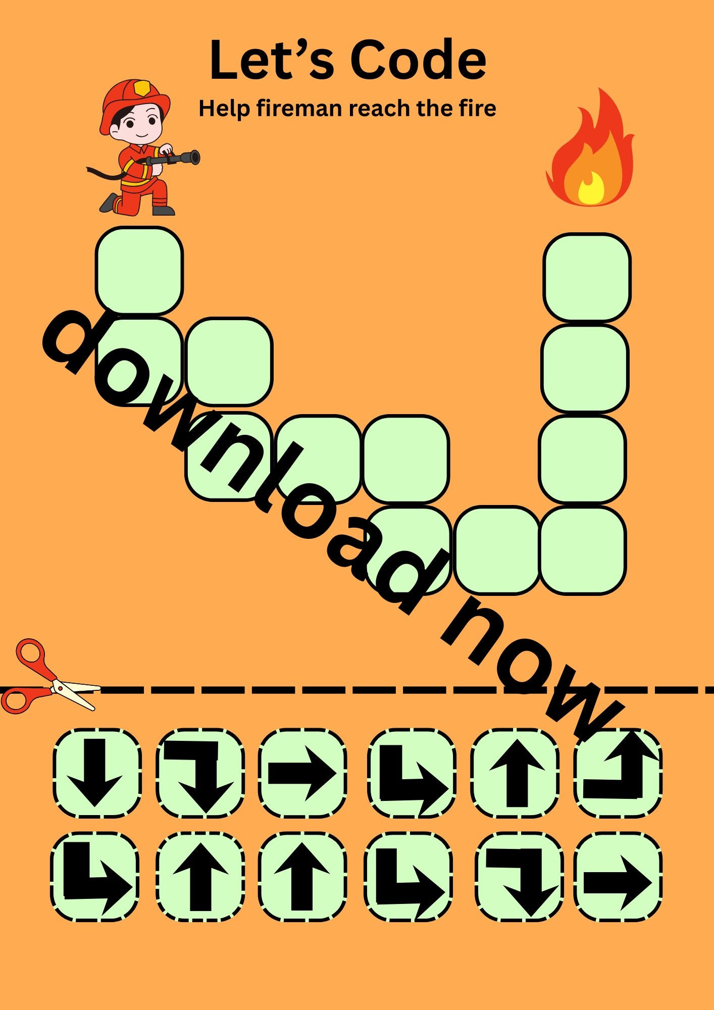 Coding Road Puzzle
