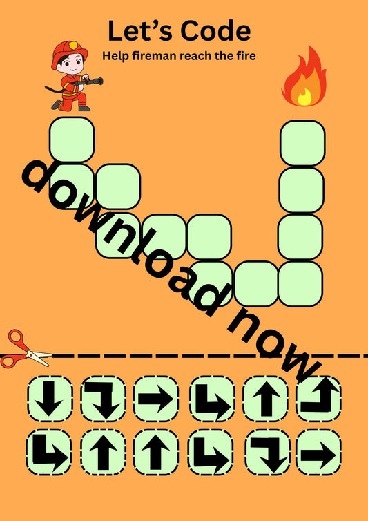 Coding Road Puzzle